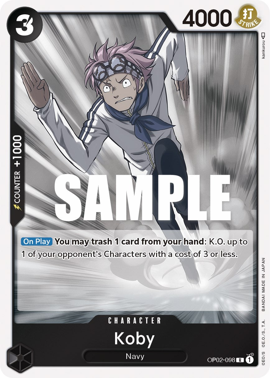 Koby (OP02-098) - [Paramount War] Foil - Trinity Hobby