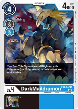 DarkMaildramon [EX4-042] [Alternative Being Booster] - Trinity Hobby
