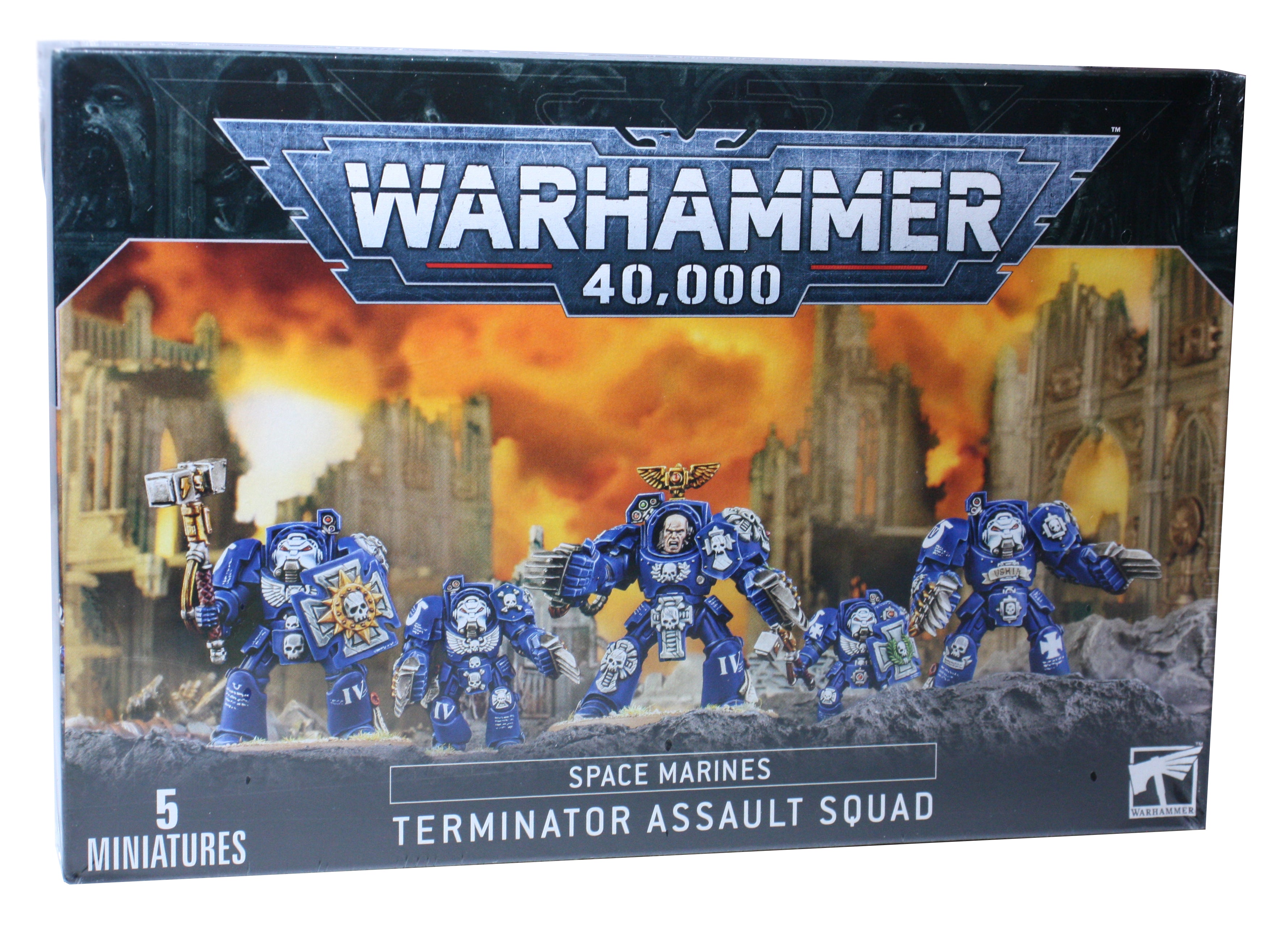 SPACE MARINES: TERMINATOR ASSAULT SQUAD - Trinity Hobby