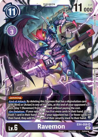 Ravemon [EX4-058] [Alternative Being Booster] - Trinity Hobby
