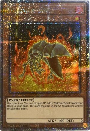 Volcanic Shell [BLMR-EN053] Quarter Century Secret Rare - Trinity Hobby