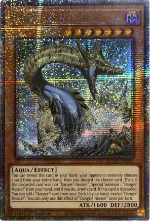 Danger! Nessie! [BLMR-EN059] Quarter Century Secret Rare - Trinity Hobby