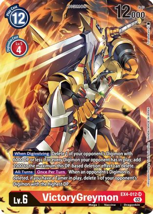 VictoryGreymon [EX4-012] (Alternate Art) [Alternative Being Booster] - Trinity Hobby