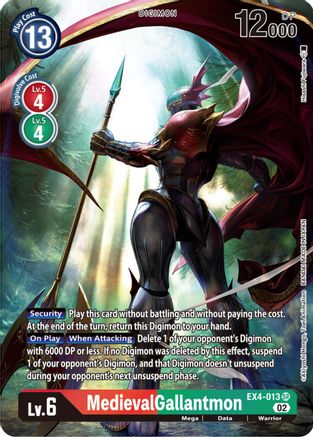 MedievalGallantmon [EX4-013] (Alternate Art) [Alternative Being Booster] - Trinity Hobby