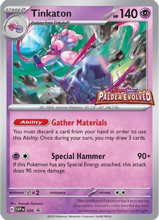 Tinkaton (020) [Scarlet & Violet: Black Star Promos] - Trinity Hobby