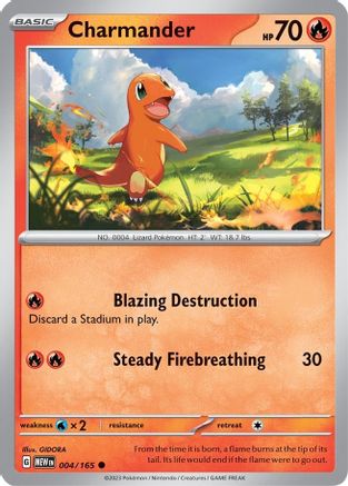 Charmander (004/165) [Scarlet & Violet 151] - Trinity Hobby