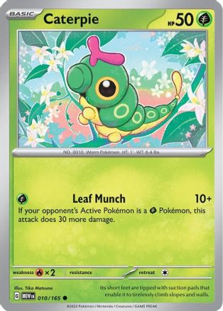 Caterpie (010/165) [Scarlet & Violet 151] - Trinity Hobby