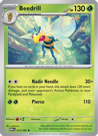 Beedrill (015/165) [Scarlet & Violet 151] - Trinity Hobby