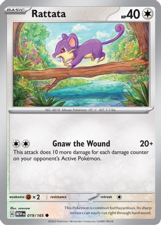 Rattata (019/165) [Scarlet & Violet 151] - Trinity Hobby