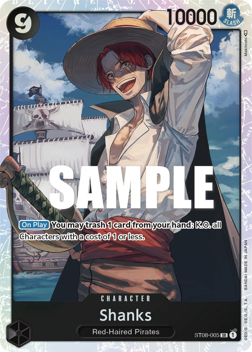 Shanks (ST08-005) - [Starter Deck 8: Monkey.D.Luffy] Foil - Trinity Hobby
