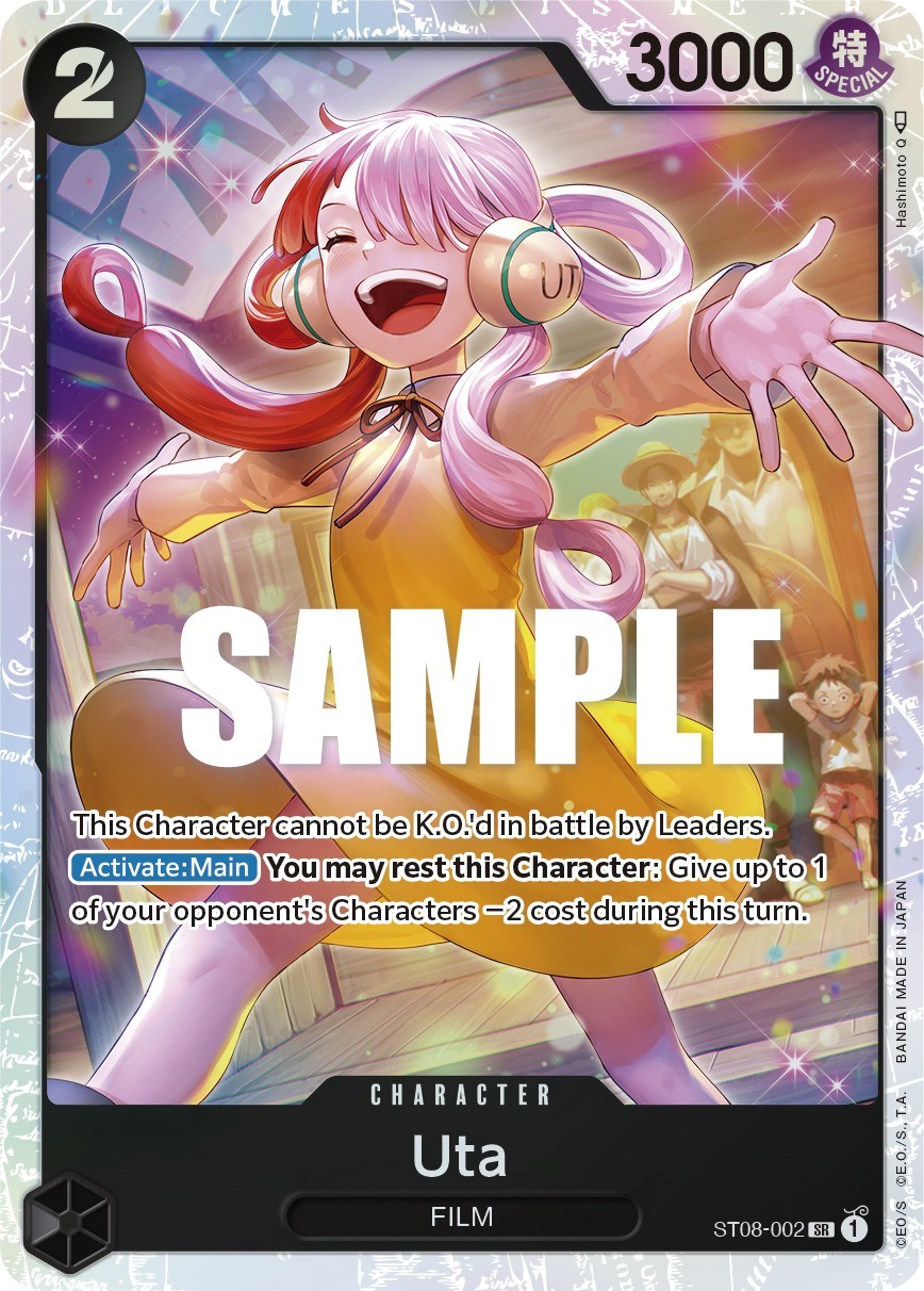 Uta (ST08-002) - [Starter Deck 8: Monkey.D.Luffy] Foil - Trinity Hobby