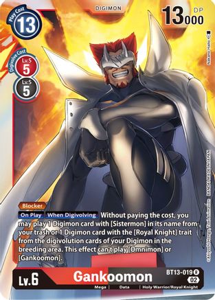 Gankoomon [BT13-019] [Versus Royal Knights Booster] - Trinity Hobby