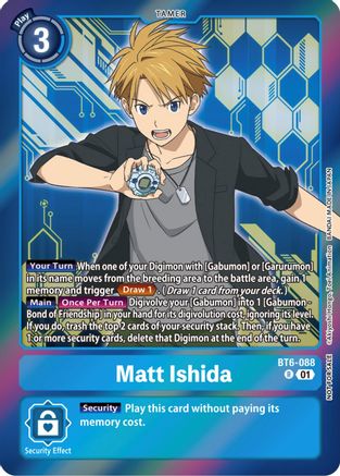 Matt Ishida [BT6-088] (Event Pack 5) [Double Diamond Promos] - Trinity Hobby