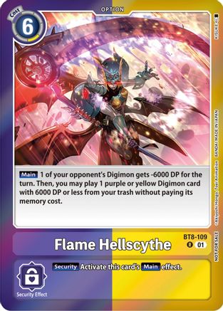 Flame Hellscythe [BT8-109] (Event Pack 5) [New Awakening Promos] - Trinity Hobby