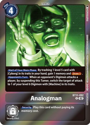 Analogman [BT11-092] (Event Pack 5) [Dimensional Phase Promos] - Trinity Hobby