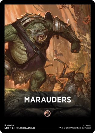 Marauders Theme Card  (LTR-004) - [The Lord of the Rings: Tales of Middle-earth] - Trinity Hobby