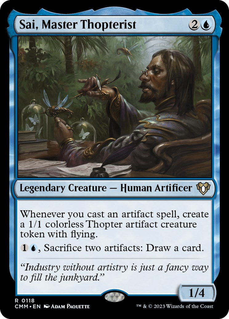 Sai, Master Thopterist [Commander Masters] - Trinity Hobby