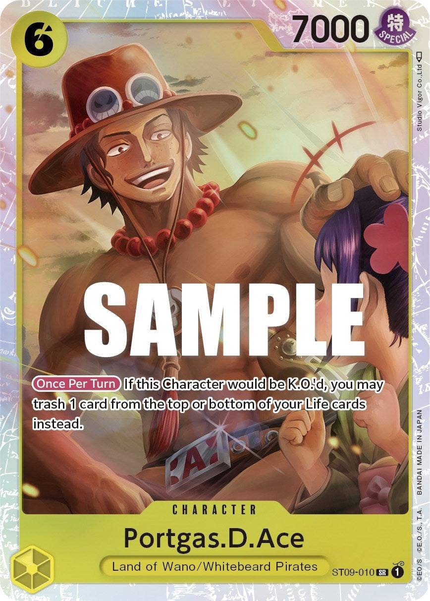Portgas.D.Ace (ST09-010) - [Starter Deck 9: Yamato] Foil - Trinity Hobby