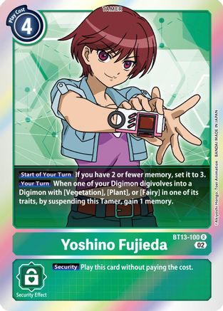 Yoshino Fujieda [BT13-100] [Versus Royal Knights Booster] - Trinity Hobby