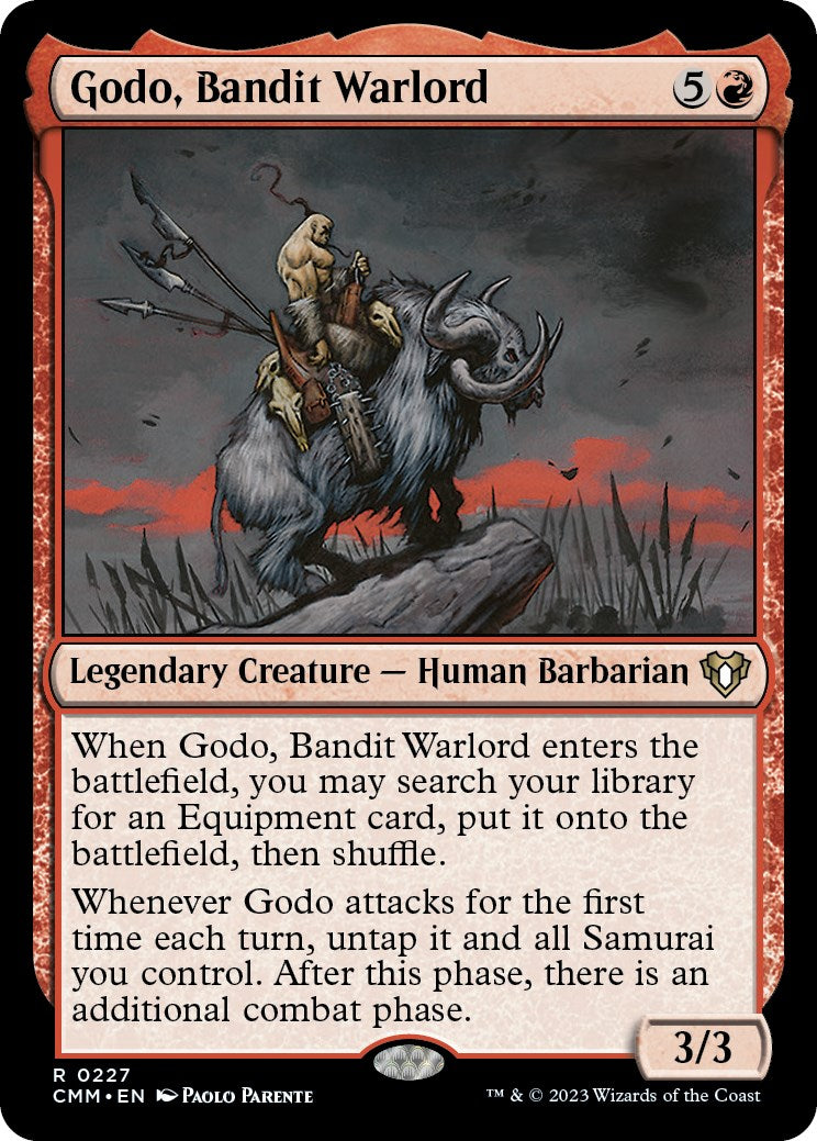 Godo, Bandit Warlord [Commander Masters] - Trinity Hobby