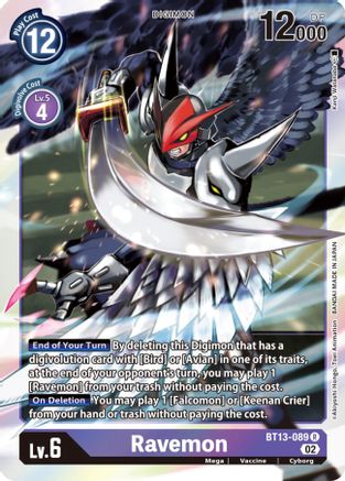 Ravemon [BT13-089] [Versus Royal Knights Booster] - Trinity Hobby