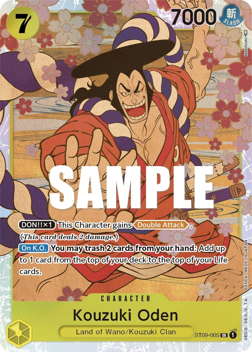 Kouzuki Oden (ST09-005) - [Starter Deck 9: Yamato] Foil - Trinity Hobby