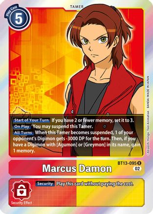 Marcus Damon [BT13-095] [Versus Royal Knights Booster] - Trinity Hobby