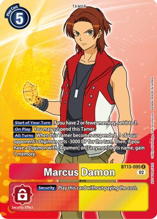 Marcus Damon [BT13-095] (Box Topper) [Versus Royal Knight Booster] 
