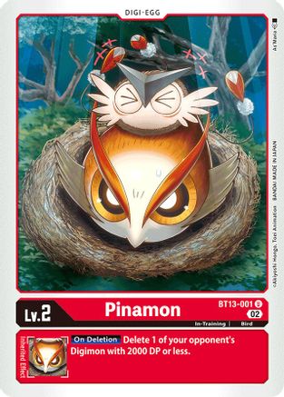 Pinamon [BT13-001] [Versus Royal Knights Booster] - Trinity Hobby