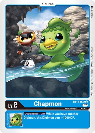 Chapmon [BT13-002] [Versus Royal Knights Booster] - Trinity Hobby