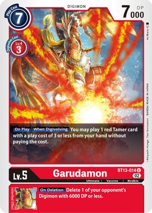 Garudamon [BT13-014] [Versus Royal Knights Booster] - Trinity Hobby