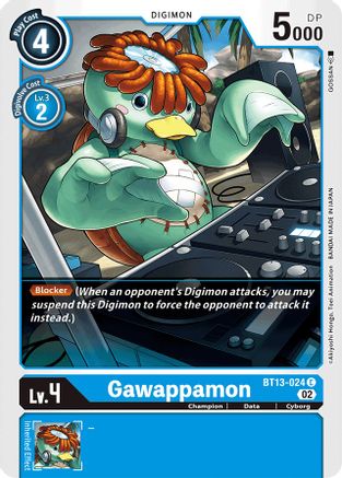 Gawappamon [BT13-024] [Versus Royal Knights Booster] - Trinity Hobby