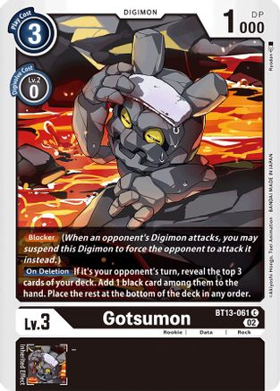 Gotsumon [BT13-061] [Versus Royal Knights Booster] - Trinity Hobby