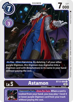 Astamon [BT13-084] [Versus Royal Knights Booster] - Trinity Hobby