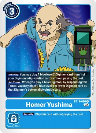 Homer Yushima [BT13-096] [Versus Royal Knights Booster] - Trinity Hobby