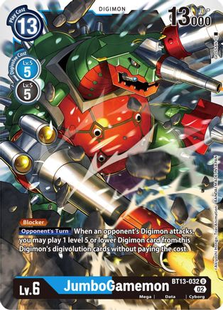 JumboGamemon [BT13-032] [Versus Royal Knights Booster] - Trinity Hobby