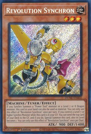 Revolution Synchron [DUNE-EN002] Secret Rare - Trinity Hobby
