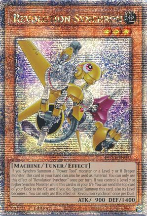 Revolution Synchron [DUNE-EN002] Quarter Century Secret Rare - Trinity Hobby