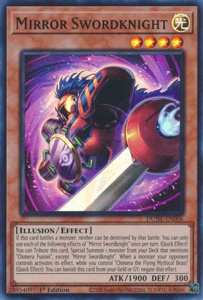 Mirror Swordknight [DUNE-EN006] Super Rare - Trinity Hobby