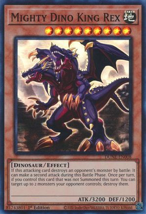 Mighty Dino King Rex [DUNE-EN008] Super Rare - Trinity Hobby