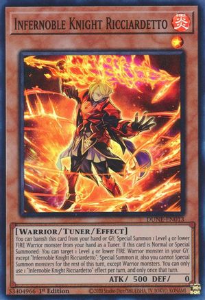 Infernoble Knight Ricciardetto [DUNE-EN013] Super Rare - Trinity Hobby