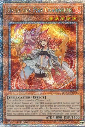 Hiita the Fire Channeler [DUNE-EN026] Quarter Century Secret Rare - Trinity Hobby