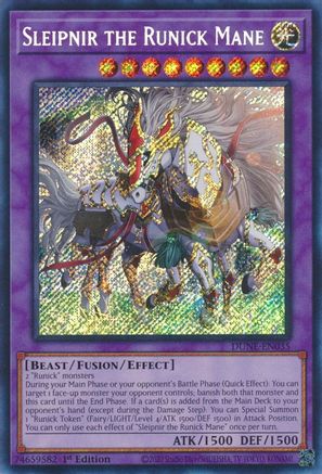 Sleipnir the Runick Mane [DUNE-EN035] Secret Rare - Trinity Hobby