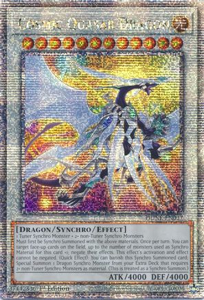 Cosmic Quasar Dragon [DUNE-EN037] Quarter Century Secret Rare - Trinity Hobby