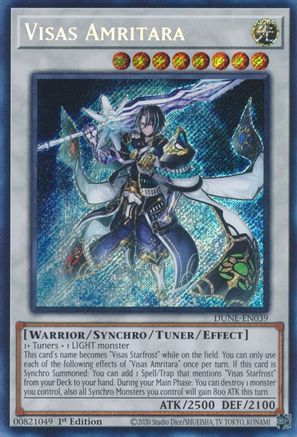Visas Amritara [DUNE-EN039] Secret Rare - Trinity Hobby