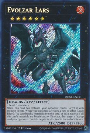 Evolzar Lars [DUNE-EN043] Secret Rare - Trinity Hobby