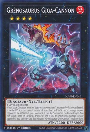 Grenosaurus Giga-Cannon [DUNE-EN046] Common - Trinity Hobby