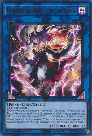 Unchained Soul Lord of Yama [DUNE-EN049] Ultra Rare - Trinity Hobby