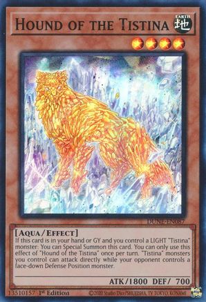 Hound of the Tistina [DUNE-EN087] Super Rare - Trinity Hobby