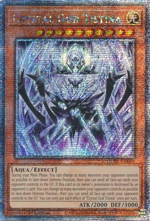 Crystal God Tistina [DUNE-EN089] Quarter Century Secret Rare - Trinity Hobby